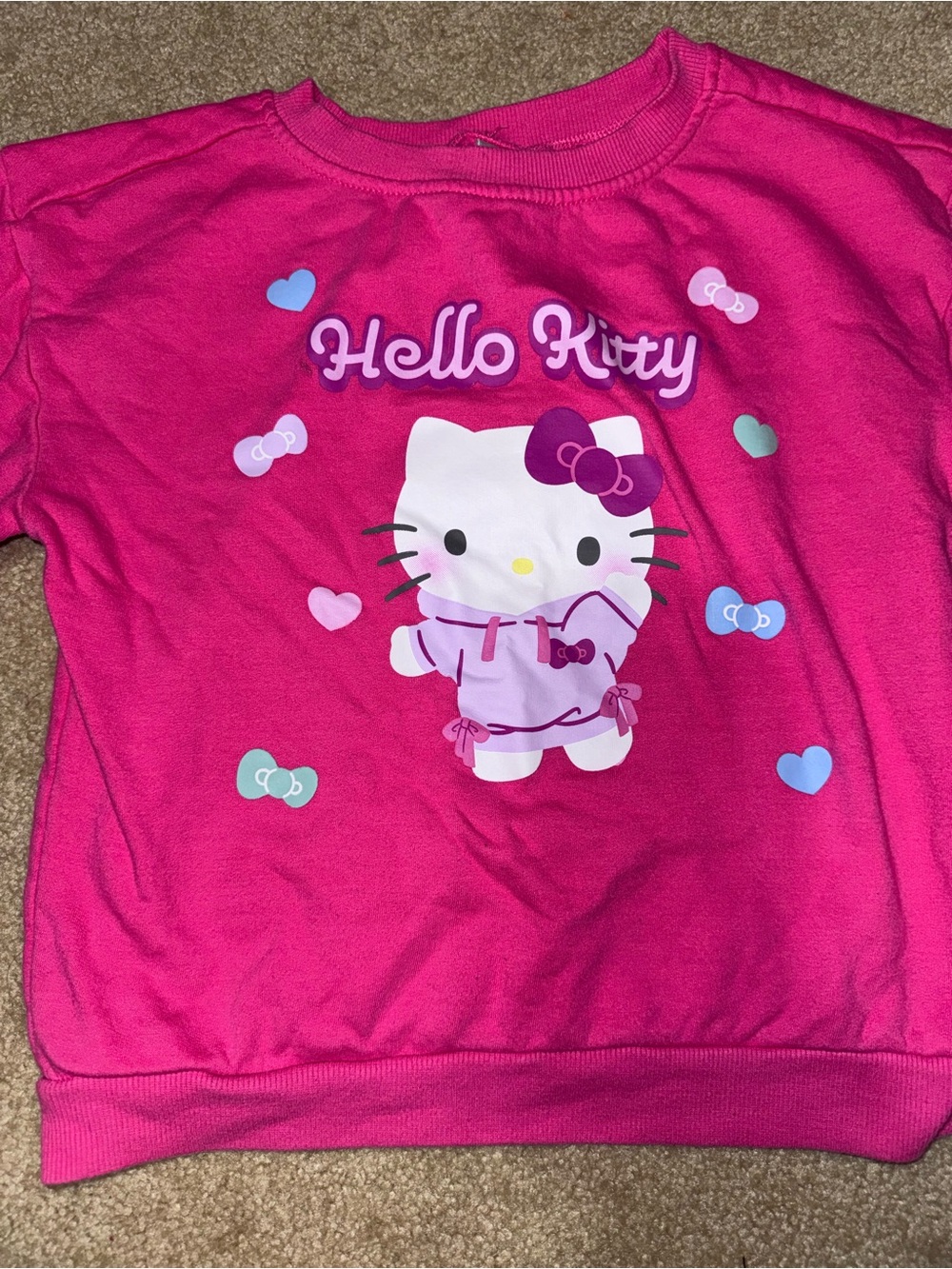 Hello kitty sweater and pants kids